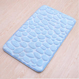 Embossed Coral Fleece Bath Rug