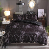 Amira Black Duvet Cover Set